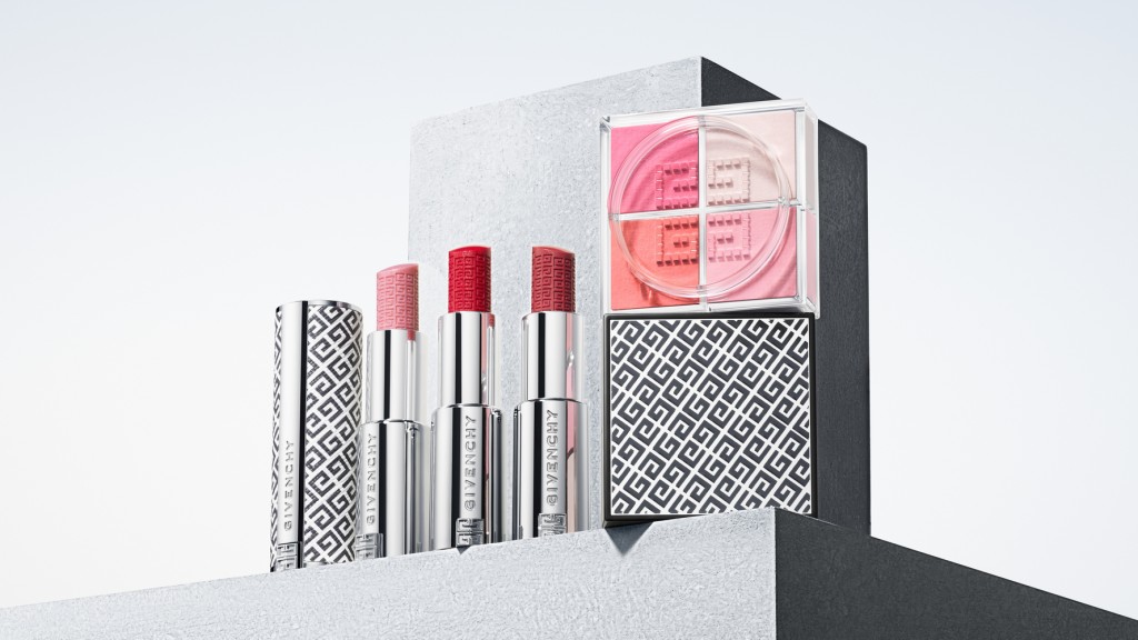 Givenchy全新高訂禁忌潤唇膏Le Rouge Interdit Baume/各$375，備有N21淡粉色、N22玫瑰木色及N23洋紅色。